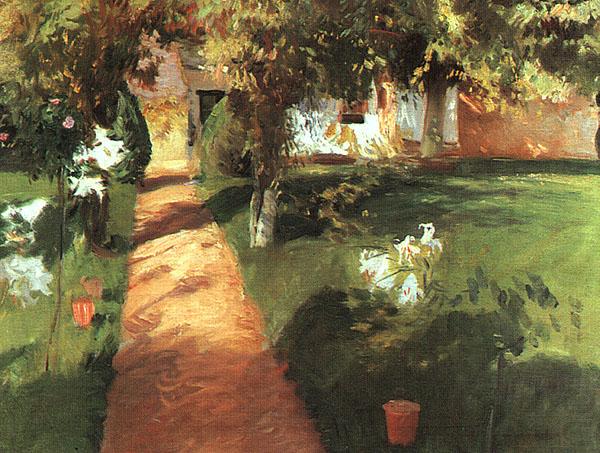 Millet s Garden, John Singer Sargent